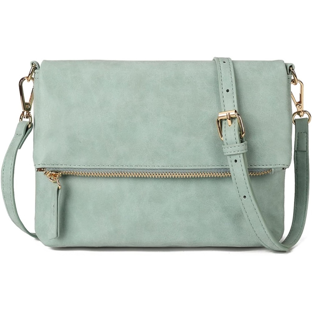 Aqua Crossbody Bag